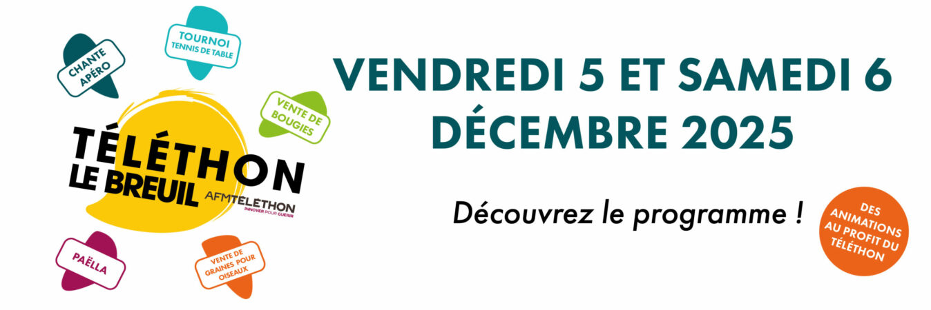 BANDEAU SITE WEB Téléthon 2025